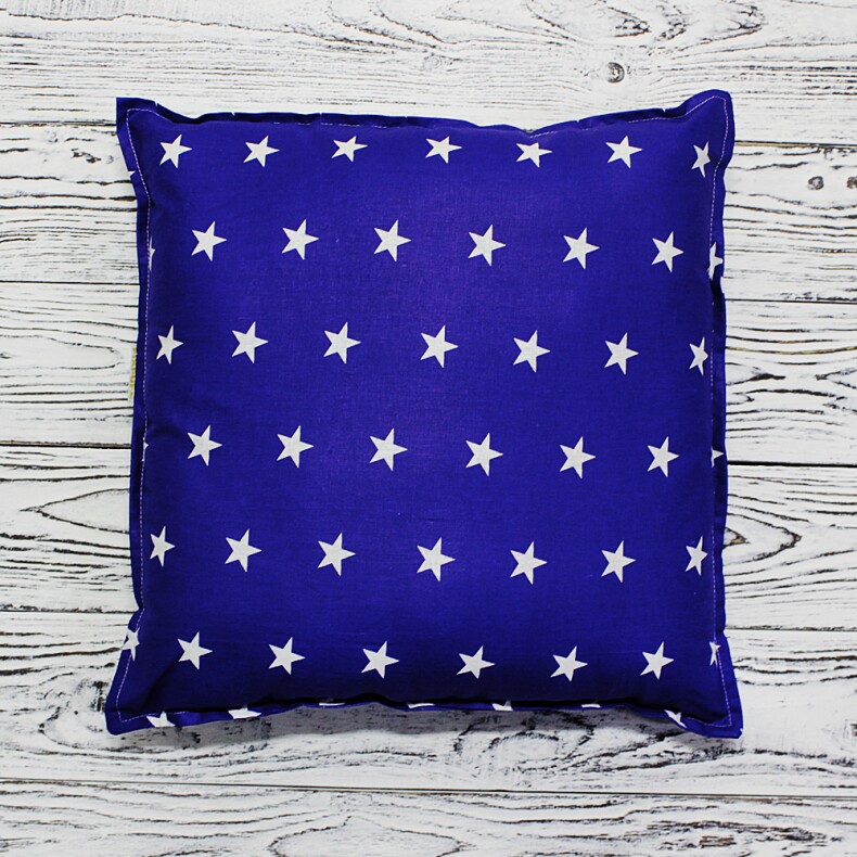 Подушка «Звезды на синем»